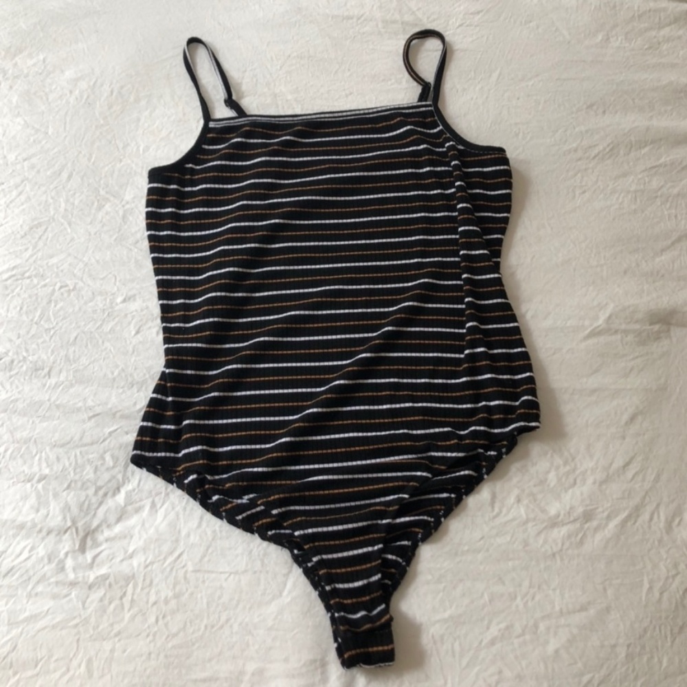 BP Striped Bodysuit